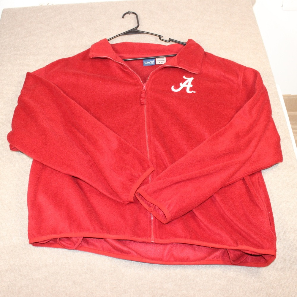 OVB Alabama Crimson Tide Fleece Quarter Zip Pullover Red XXL McKinley